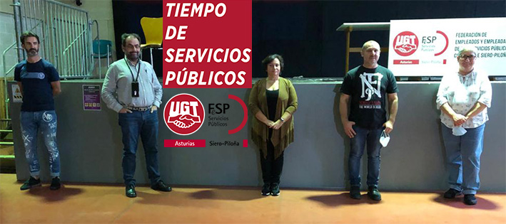 Ejecutiva comarcal FeSP-UGT Siero-Piloñ