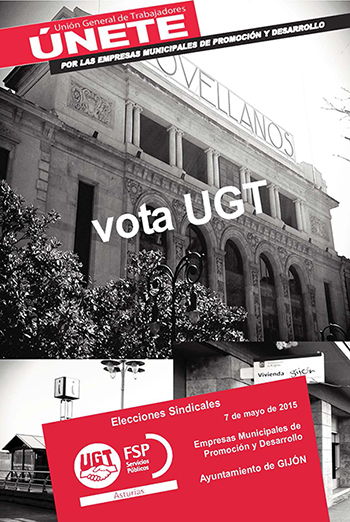 FSP-UGT gana las elecciones en las Empresas Municipales de Promoción y Desarrollo del Ayuntamiento de Gijón
