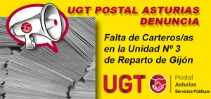 UGT Correos denuncia