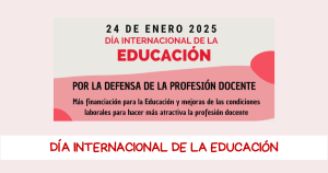 Día internacional de la educación 2025